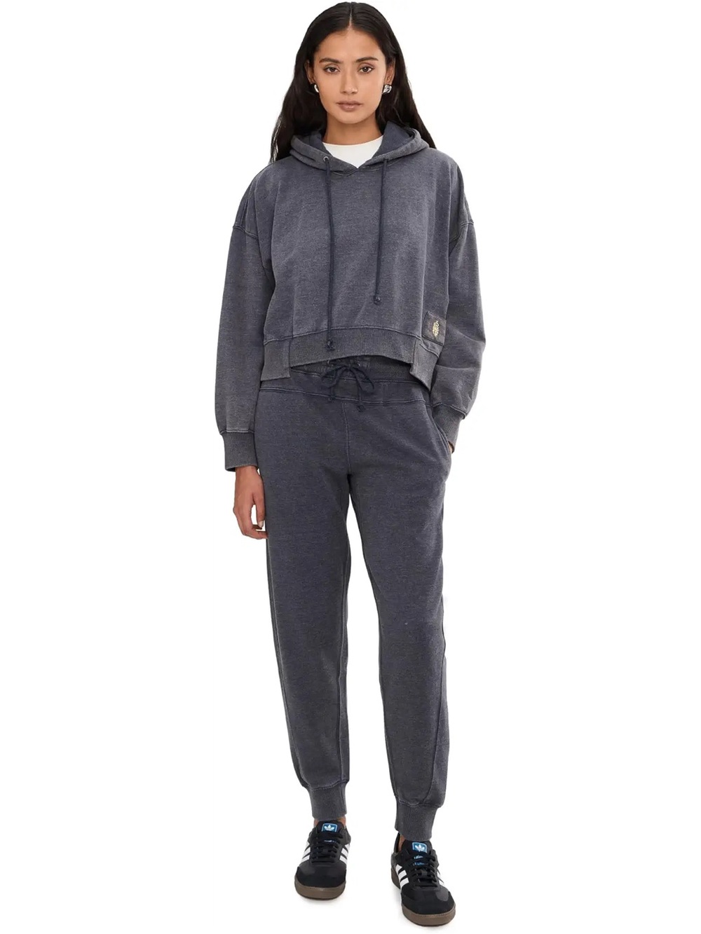 Free People FP Movement Sand Washed Undefeated Hoodie & Pants Set Sz Small NWOT